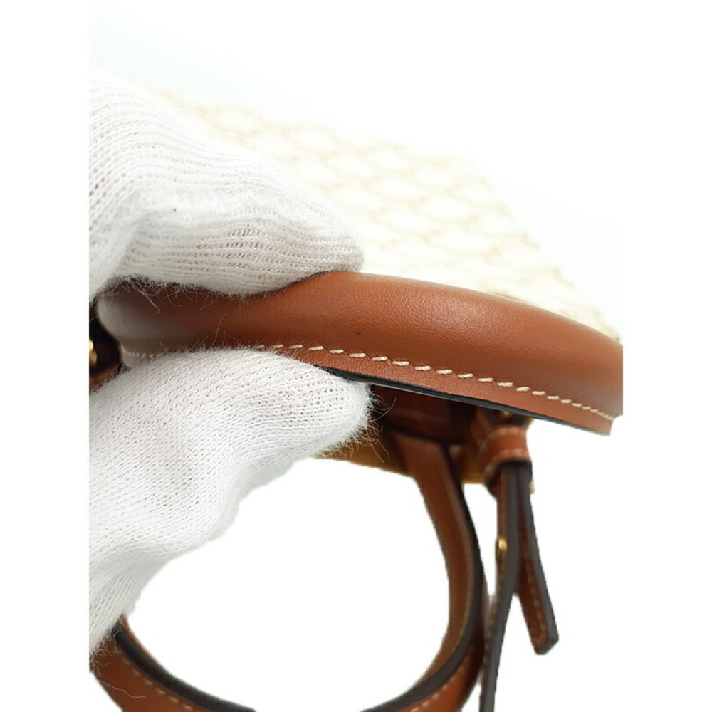 Celine Triomphe Canvas Vertical Cabas Bag - Picture 7 of 9